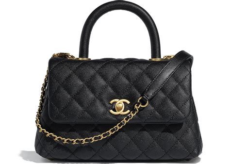 chanel grained calfskin bag|small black quilted Chanel bag.